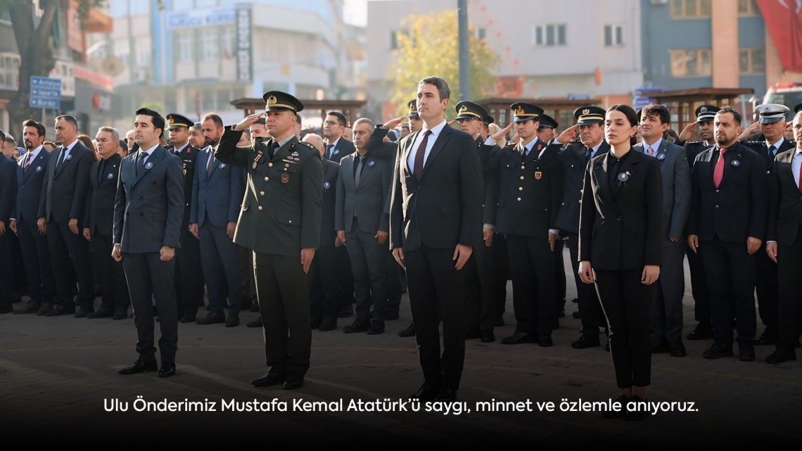 Ulu Önderimiz Mustafa Kemal Atatürk’ü saygı, minnet ve özlemle andığımız 10 Kasım’da, çelenk sunma törenine katılarak O’na olan bağlılığımızı bir kez daha dile getirdik.
