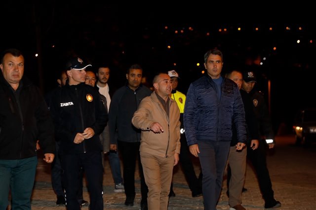 Öğrencilerimizin ve hemşehrilerimizin huzur ve güvenliği için KYK çevresinde güvenlik denetimlerinde bulunduk.