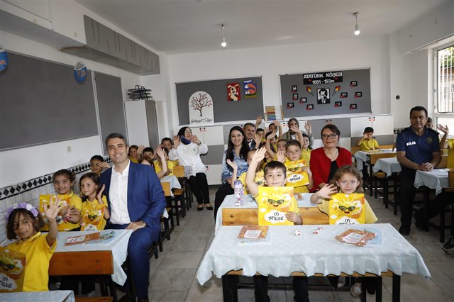 Karne sevincini Mehmet Akif Ersoy İlkokulu’ndaki yavrularımızla birlikte paylaşmanın mutluluğunu yaşadık.