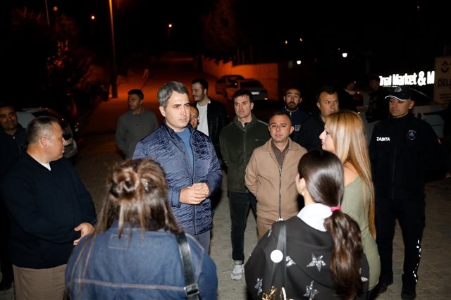 Öğrencilerimizin ve hemşehrilerimizin huzur ve güvenliği için KYK çevresinde güvenlik denetimlerinde bulunduk.