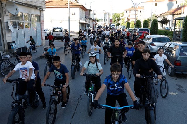 Avrupa Hareketlilik Haftası kapsamında 7’den 70’e hemşehrilerimizle birlikte bisiklet turunda buluştuk.