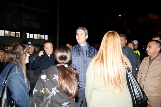 Öğrencilerimizin ve hemşehrilerimizin huzur ve güvenliği için KYK çevresinde güvenlik denetimlerinde bulunduk.