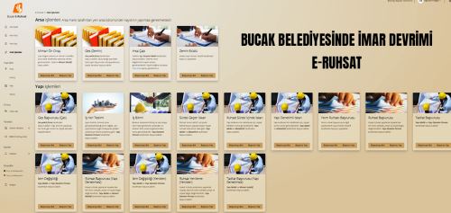 BUCAK BELEDİYESİNDE İMAR DEVRİMİ: E-RUHSAT