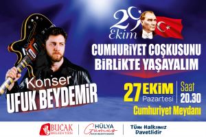 Cumhuriyetimizin 102. yılı coşkusu Bucak’ta yaşanıyor!