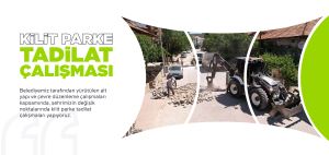 KİLİT PARKE TADİLAT ÇALIŞMASI