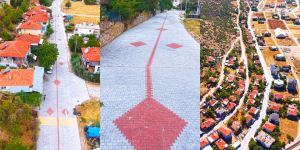 Çamlıca Mahallesi, Kazım Karabekir Caddesi’nde 8.000 metrekarelik yolumuzu kilit parke taşı ile kapladık.
